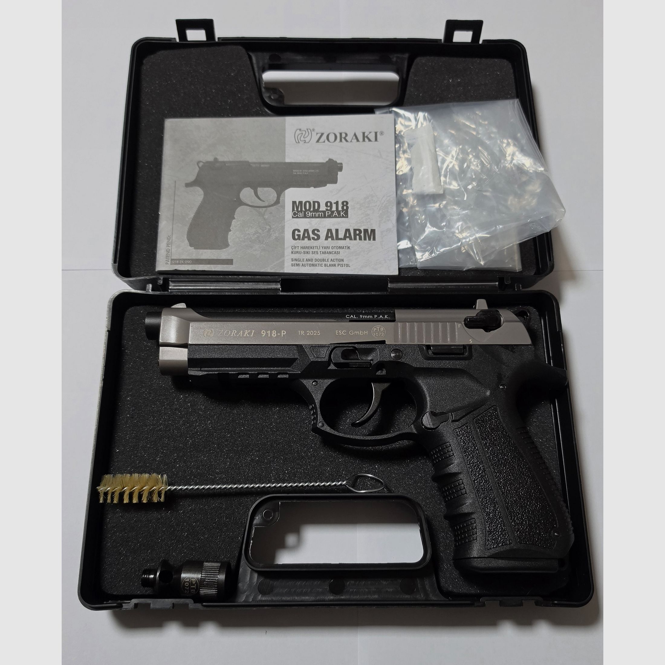 Zoraki 918 Titan 9mm PAK Schreckschuss, afbeelding 1 van 4