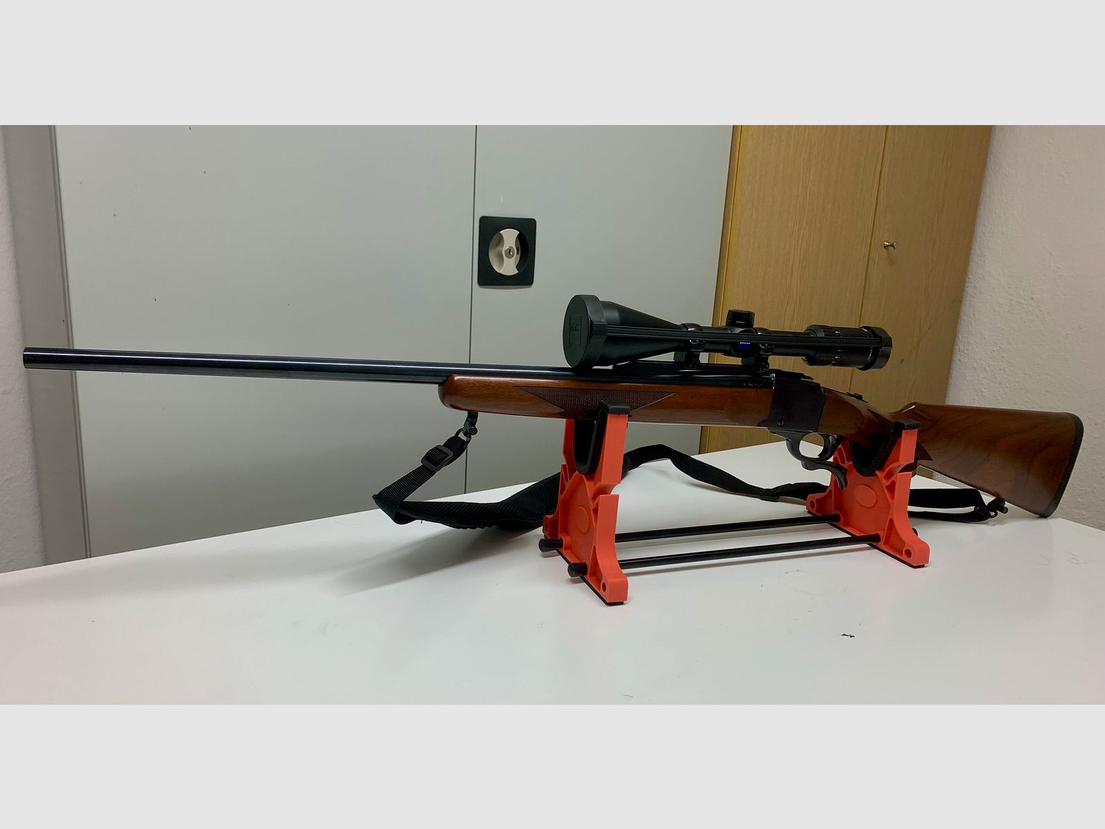 Ruger No.1 - 25-06 rem Fallblockbüchse + Zeiss 4-12x50
