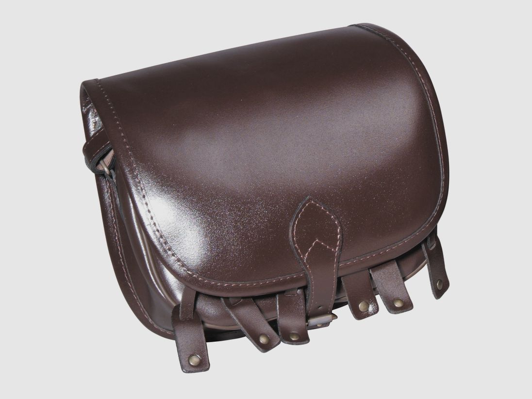 Borsa da caccia in pelle di vitello