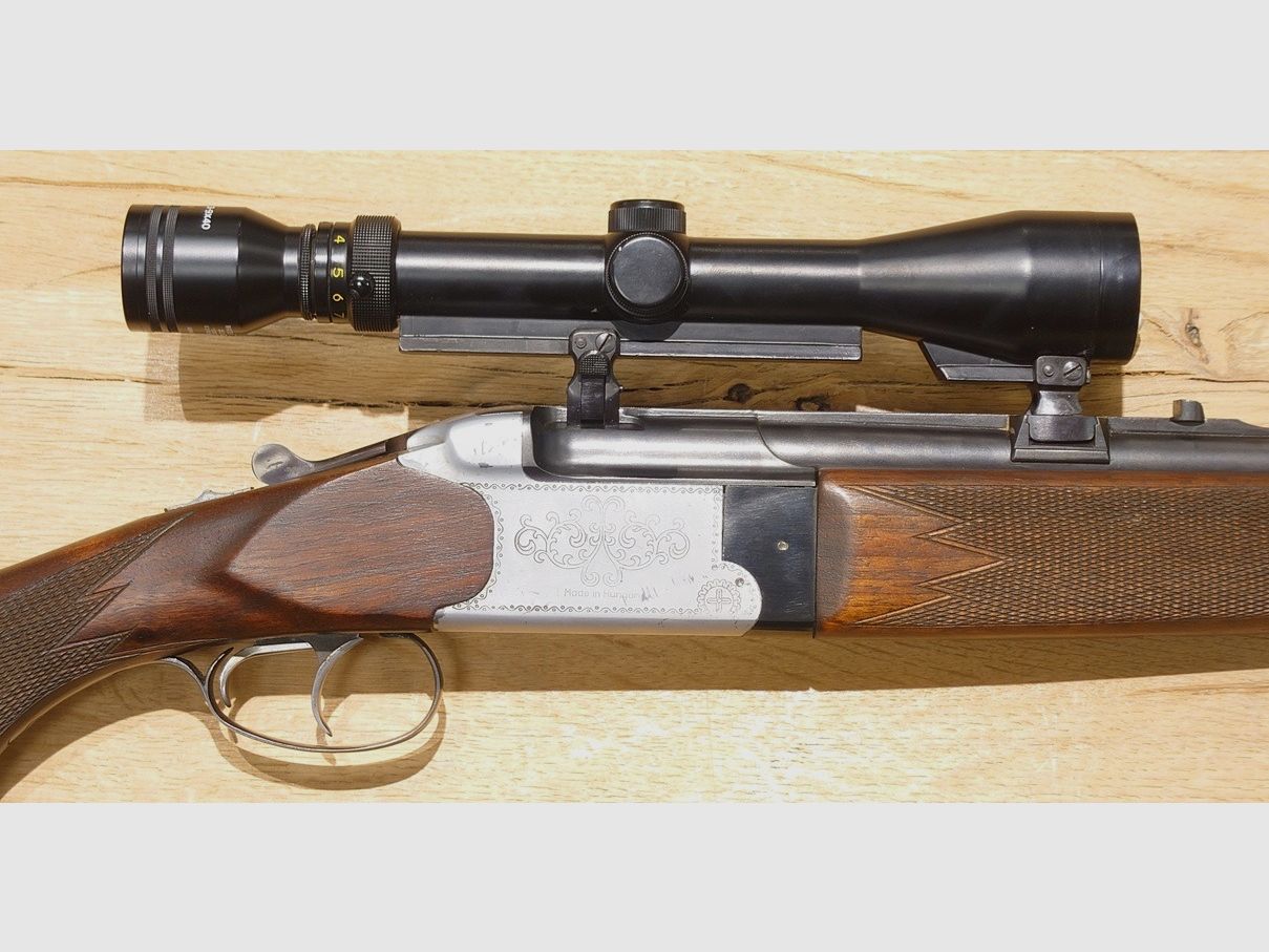 Bockbüchsflinte Kettner Mod. Puszta Cal. 7x65R 12/70