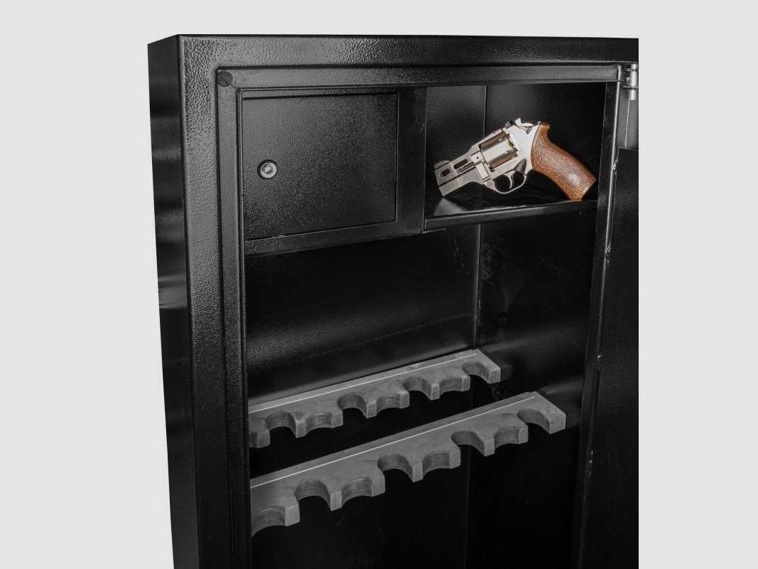 Digitaler Waffenschrank für 18 Waffen mit Kombination - Waldberg - Waldberg 18 Waffen, Bild 9 von 10