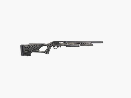 Ruger 10/22® TARGET .22 LR 16,1"/41CM SCHWARZ/GRAU LAMINATE MIT DAUMENLOCH SCHAFT