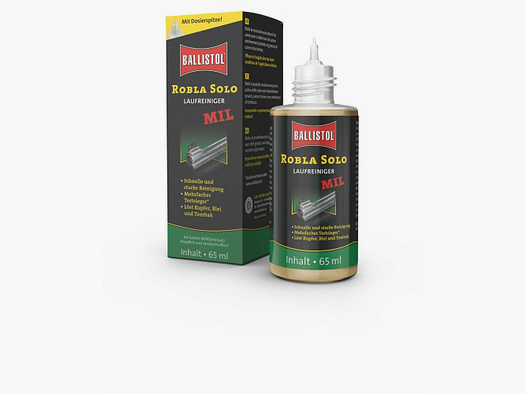 Ballistol Robla Solo MIL Laufreiniger​ 65ml Pflegeartikel