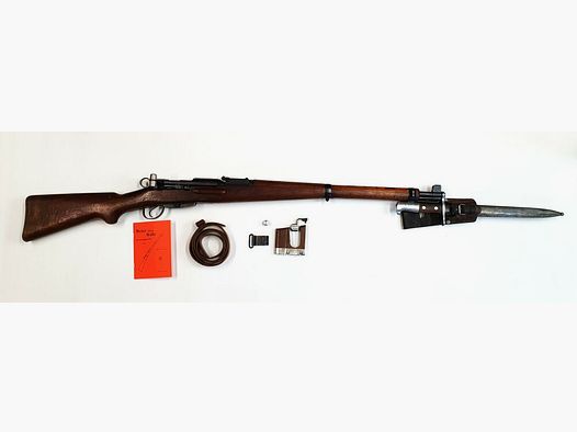 Fabryka broni Bern K31 kaliber 7,5x55 szwajcarski kompletny z dopasowanymi numerami + bagnet