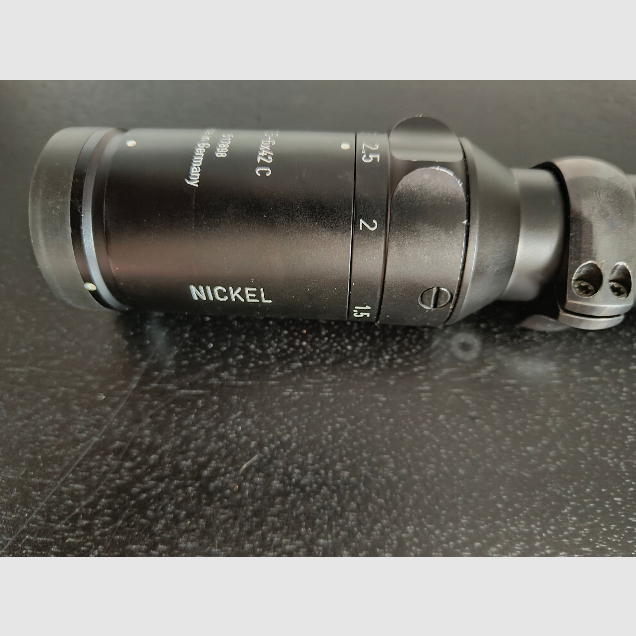 Scope Nickel 1.5-6x42 C illuminated reticle mount Sako Optilock