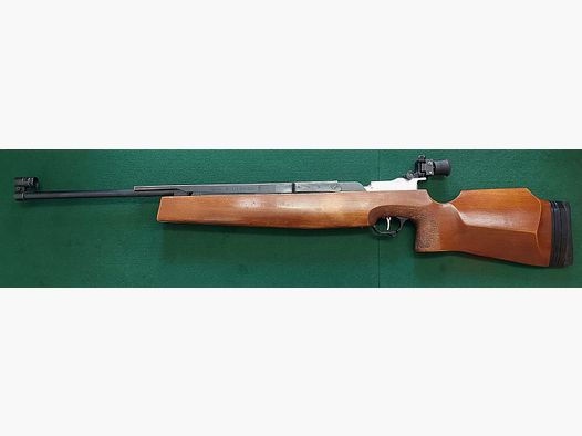 Sammlerstück Haenel Suhl MODELL MLG 550 Kal. 4,5mm Matchgewehr mit Dioptervisierung