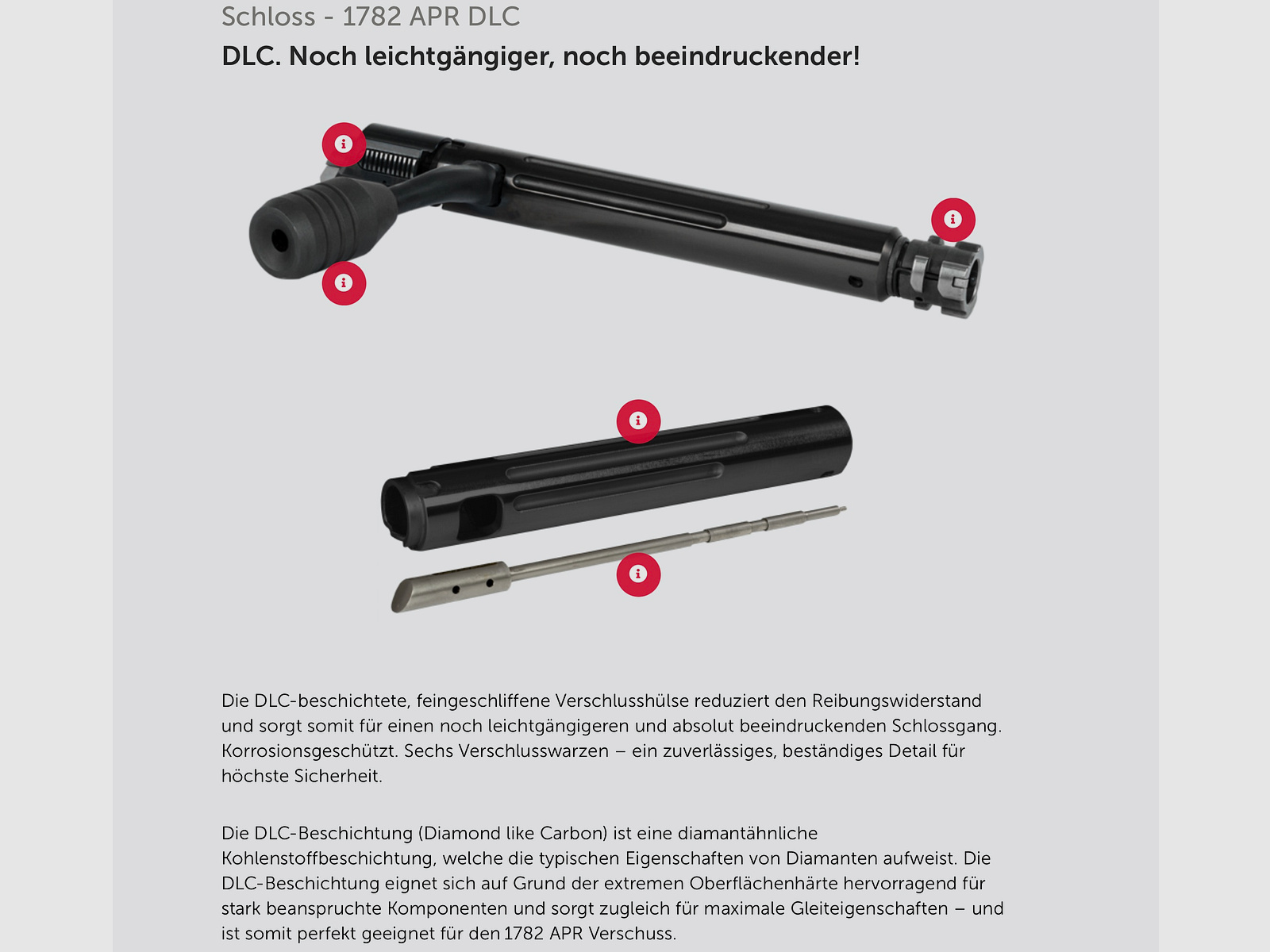 J.G. Anschütz 1782 APR 6,5 Creedmoor Carbon Grey im ACC Premier Chassis von MDT M18x1 660 LL