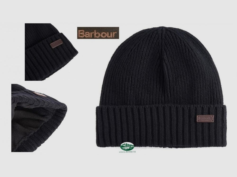 BARBOUR Kapelusz Carlton Beanie Czarny