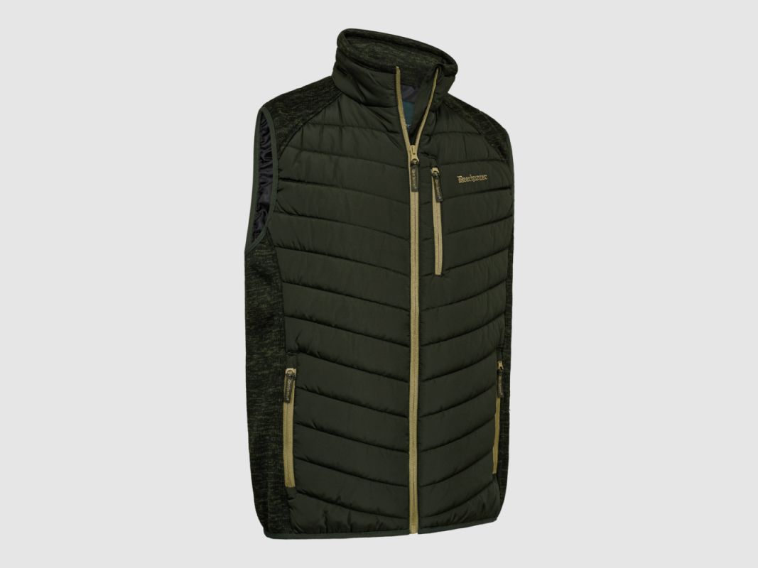 Gilet imbottito Deerhunter MOOR Padded Waistcoat - Forest Ember, immagine 1 di 2