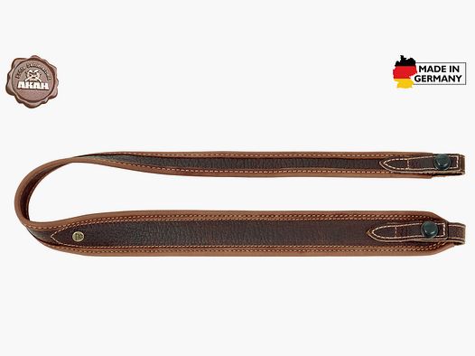 AKAH Gewehrriemen mit Yak-Leder