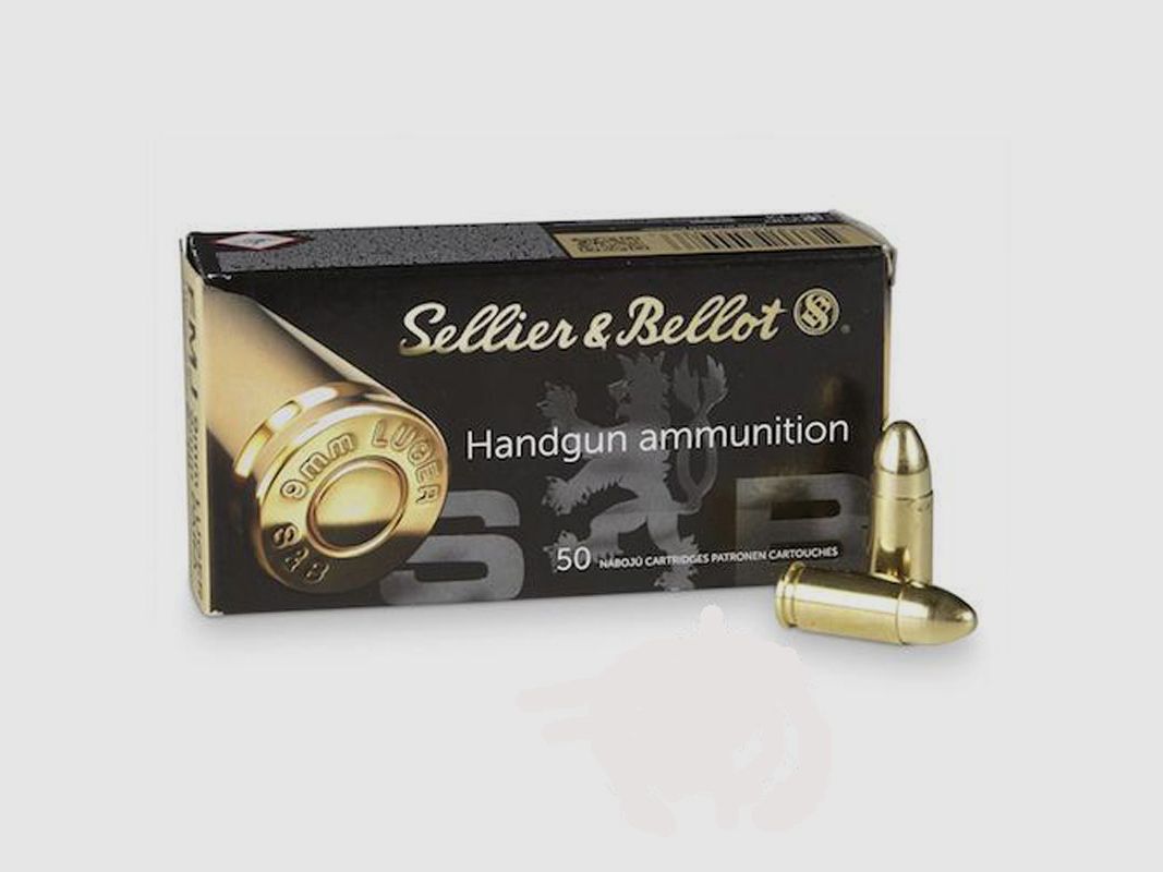 Sellier&Bellot FMJ cal. 9mm 115Gr
