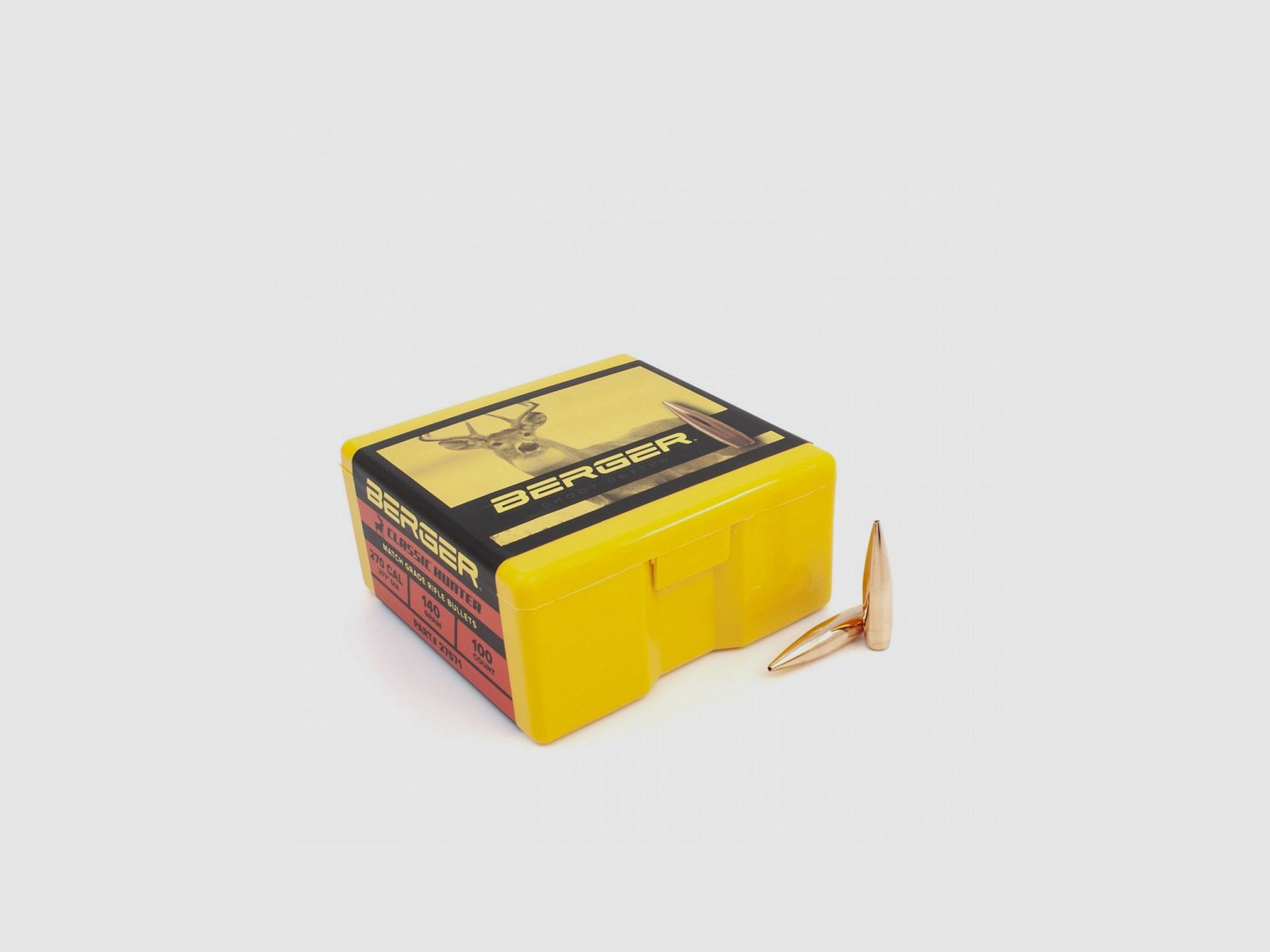BERGER BALAS 270 (.277) 140GR HPBT CLASSIC HUNTER 100 PZ, imagen 2 de 2