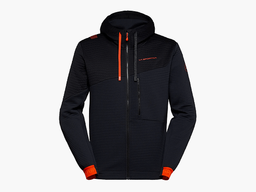 FELPA – LA SPORTIVA – METHOD HOODY M Black/Cherry Tomato