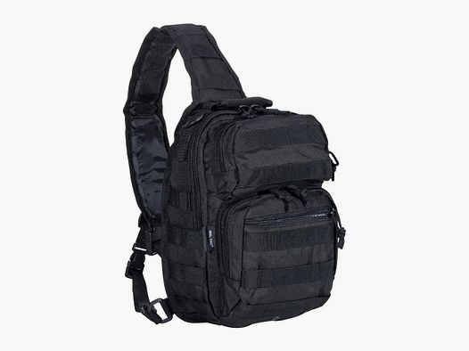 Mil-Tec Mil-Tec Rucksack One Strap Assault Pack Small 10 L - Schwarz Herren