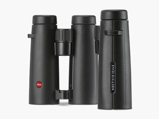 Leica Noctivid 10 x 42 Schwarz + Lens Cleaning Kit