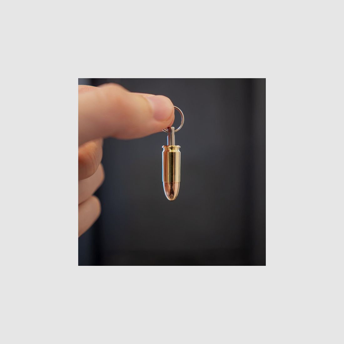 SCHLÜSSELANHÄNGER "9MM LUGER"