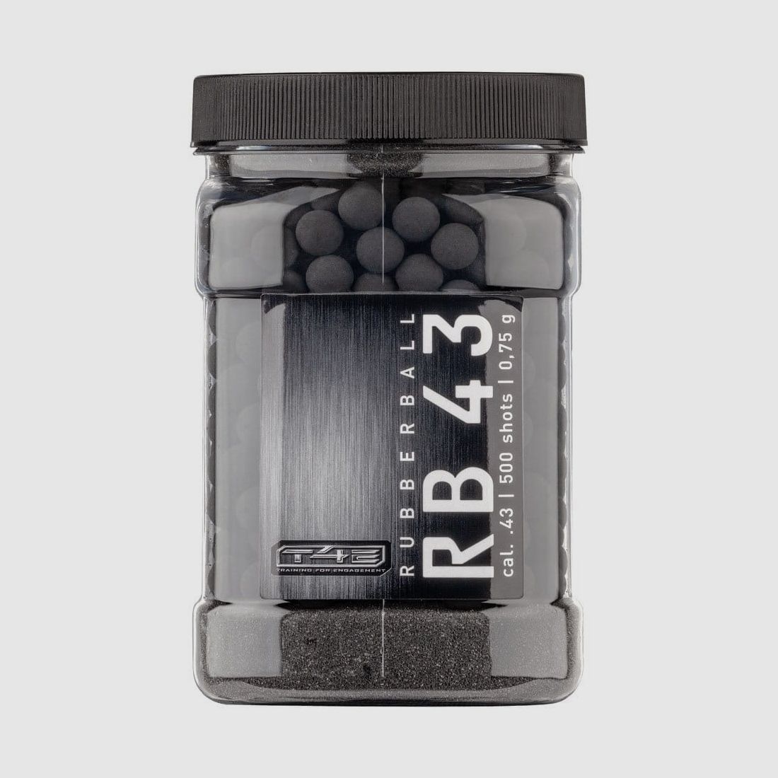 T4E RB 43 Prac Series Rubberballs - 500 pcs.