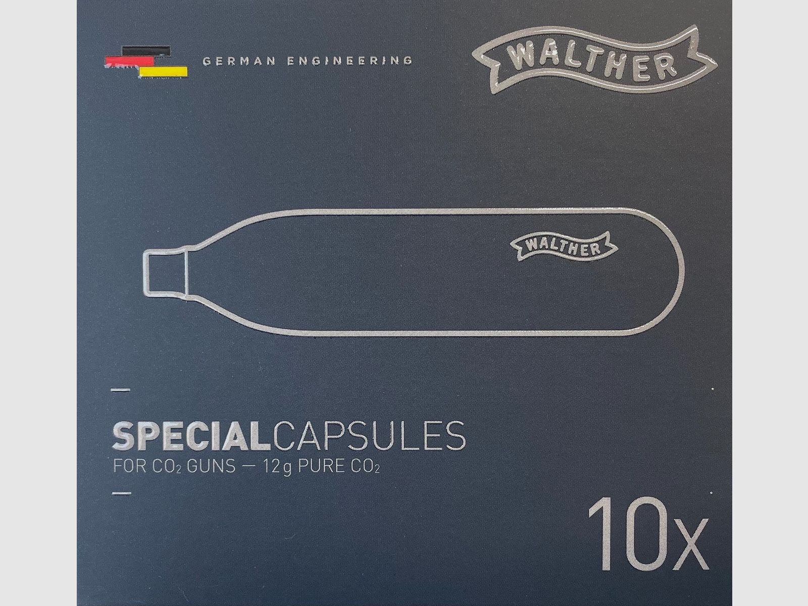 Umarex 4.1682 Walther 12g CO2 Special Kapseln 10 St.