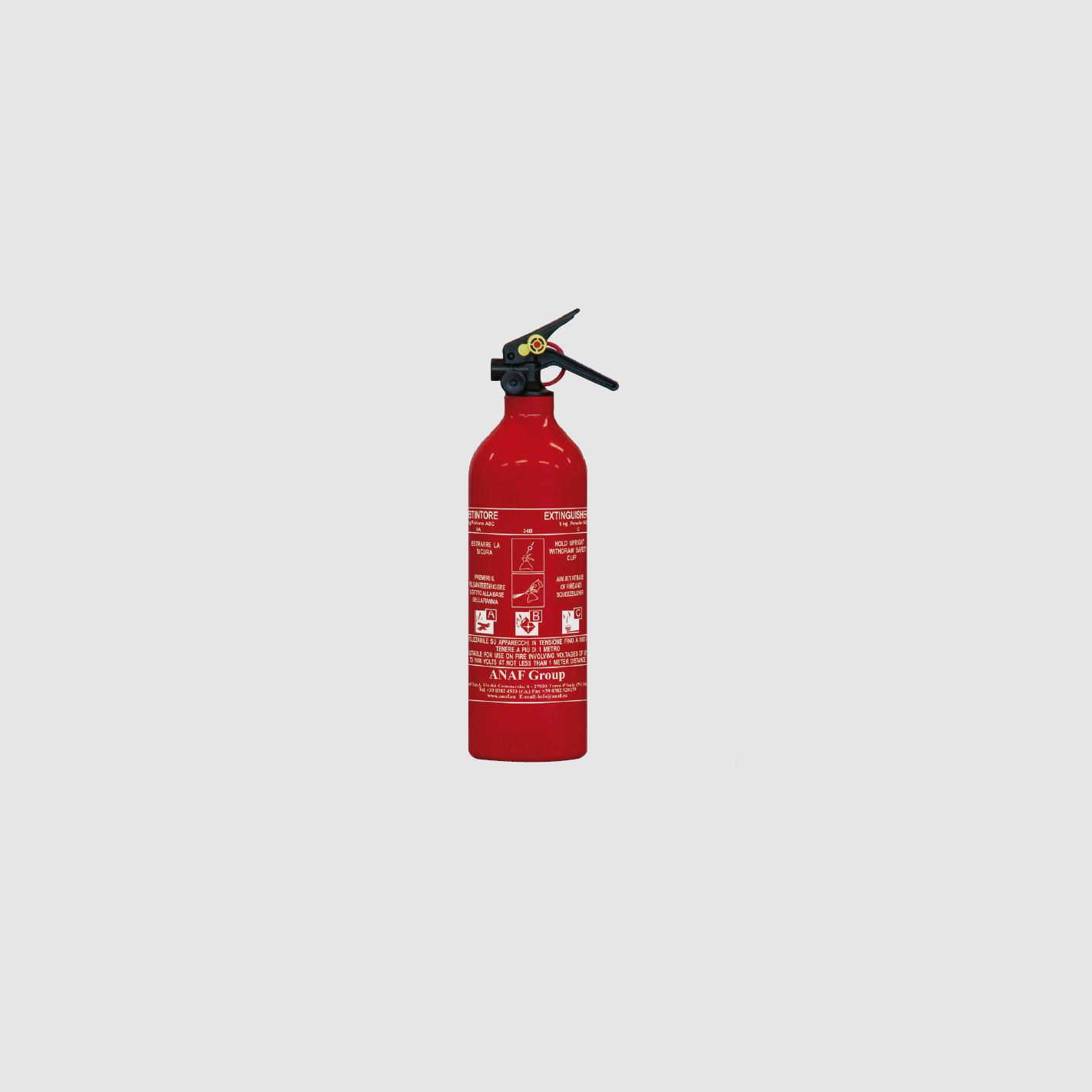 FEUERLÖSCHER MIT MANOMETER
