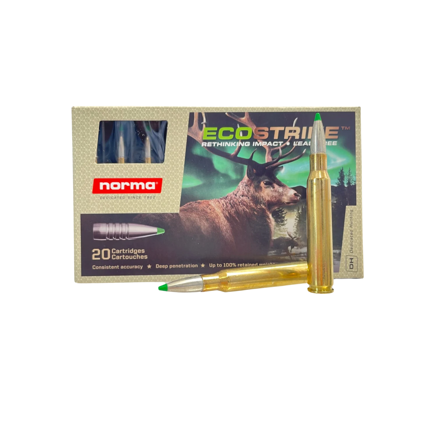 Norma Ecostrike 7x64 Bezwolony 140gr 20 Strzałów