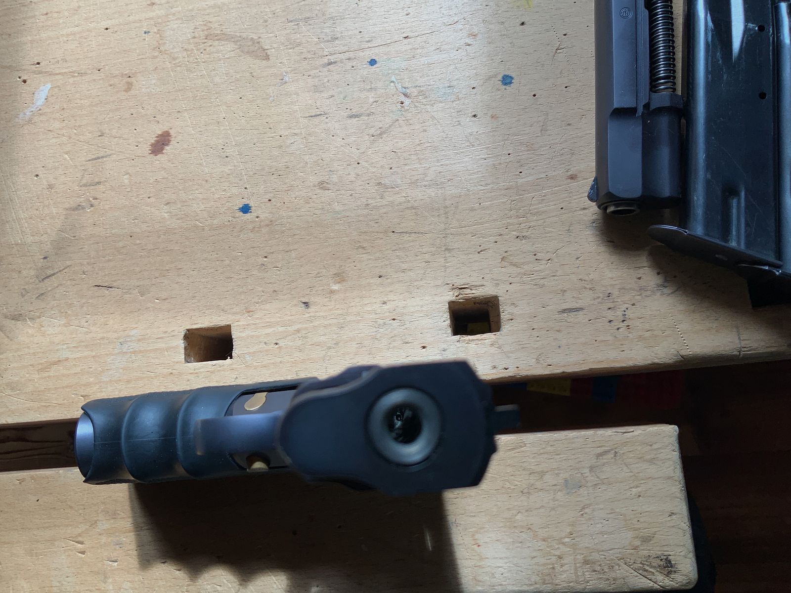 Pistola CZ 75 9 mm Luger KK Kadett sistema di cambio pistola di servizio