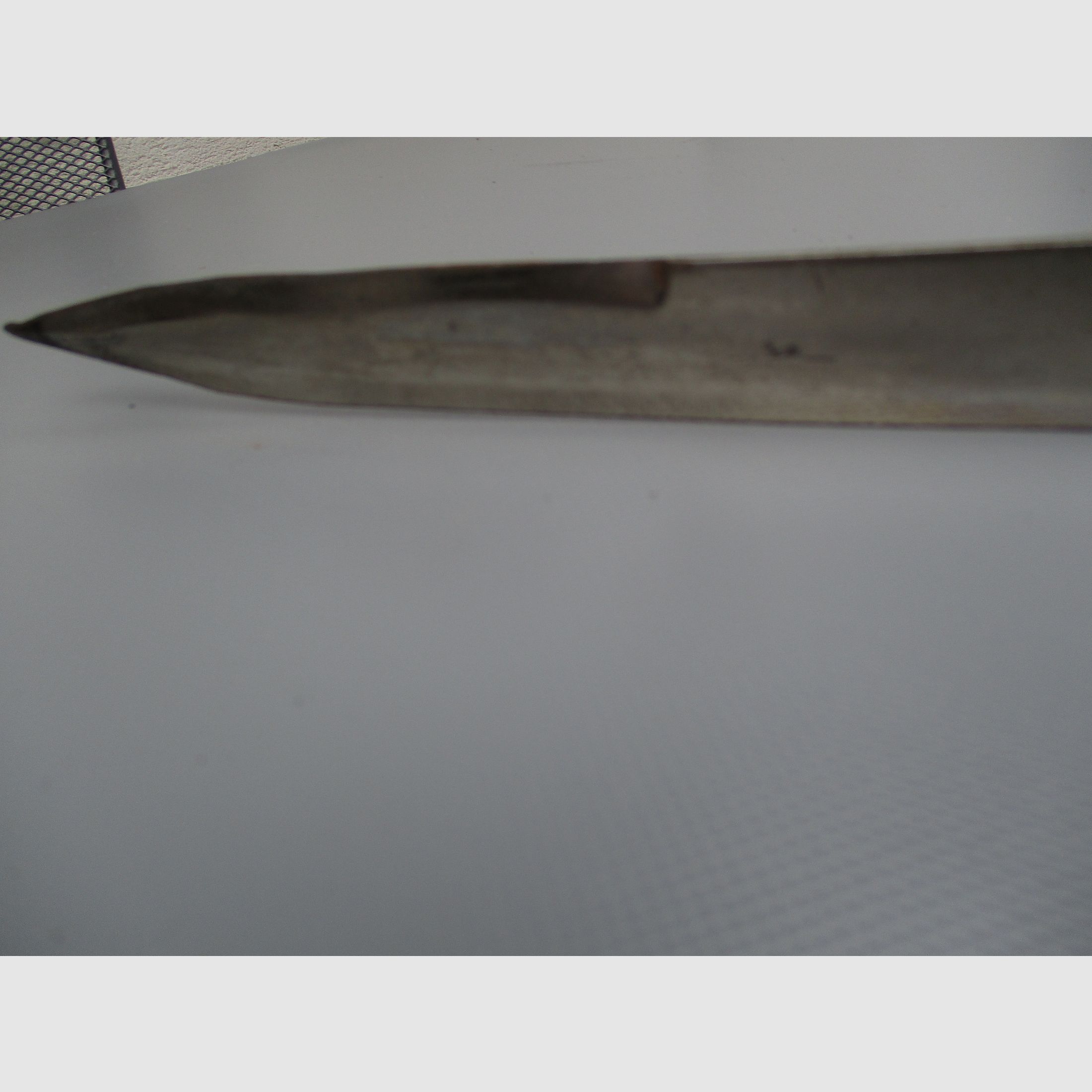 Indian saber / sword with wooden scabbard