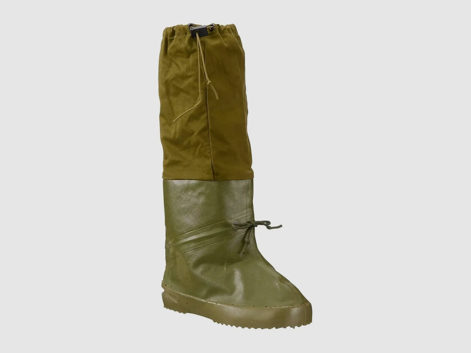 Bundeswehr Original Bundeswehr Original Bundeswehr Überschuhe Nässeschutz Kälteschutz KSK oliv gebraucht - Tunnelzug / 37/38