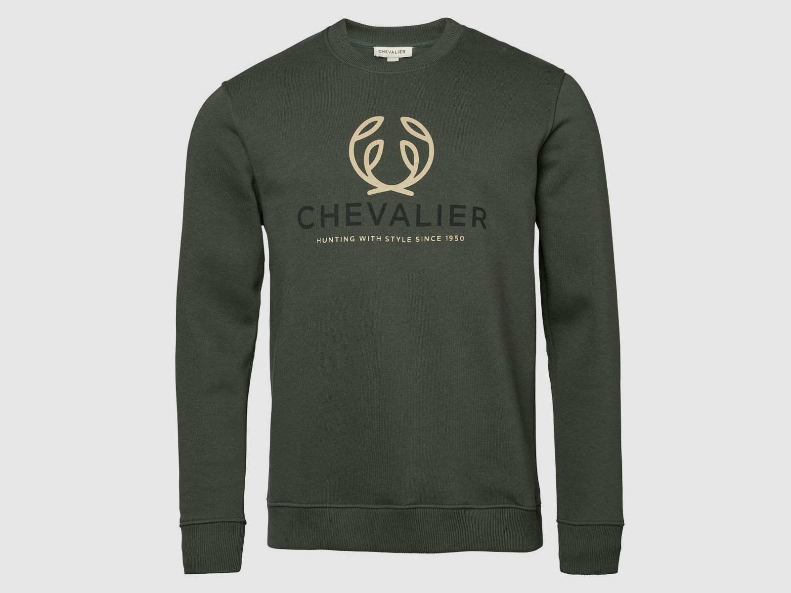 Chevalier Sweatshirt Chevalier Logo  Midnight Pine