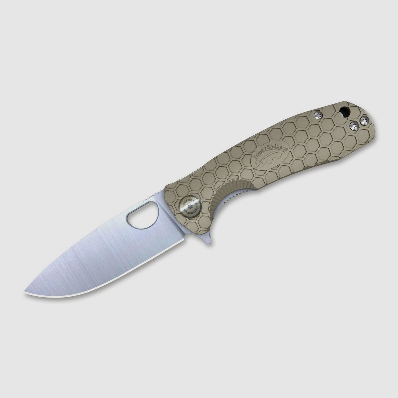 Taschenmesser Flipper D2 Small Tan