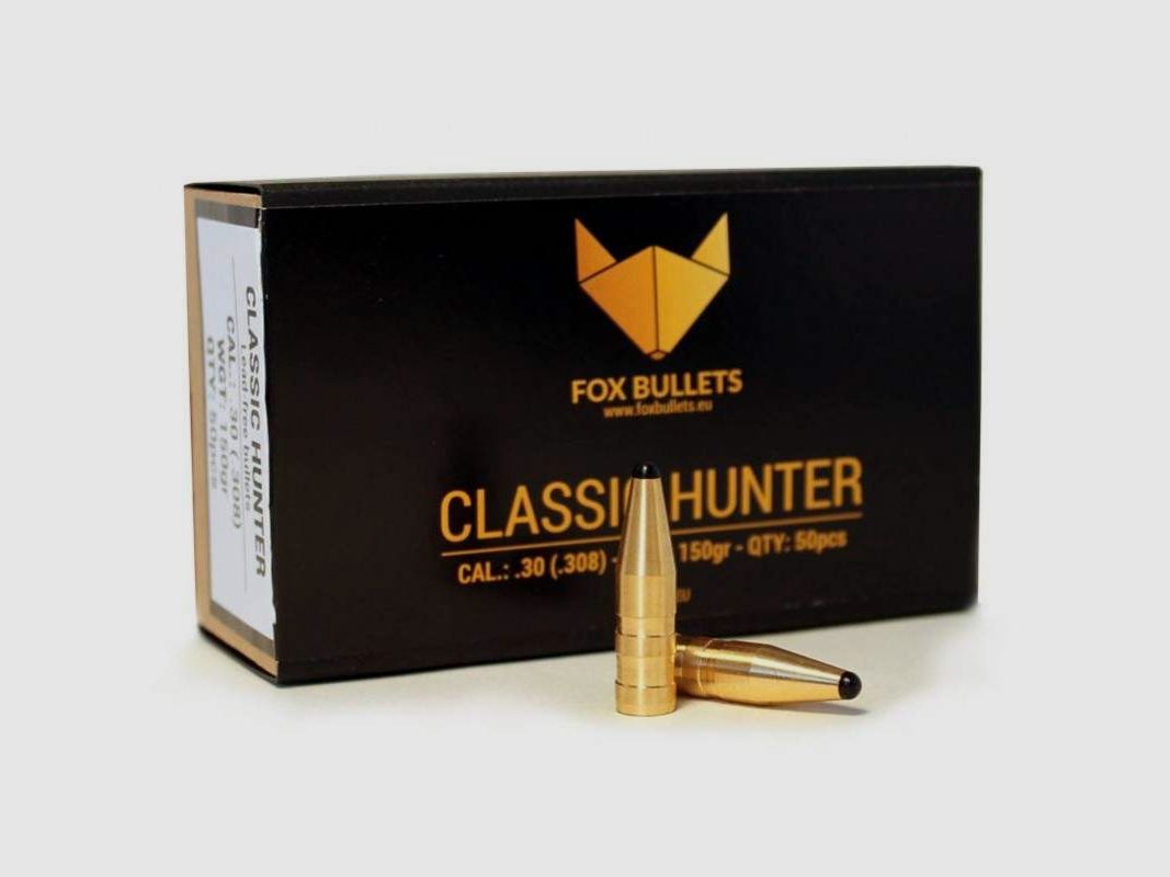FOX KOGELS CLASSIC HUNTER KAL. 8,5 MM (.338) - 185gr 50st, afbeelding 3 van 3