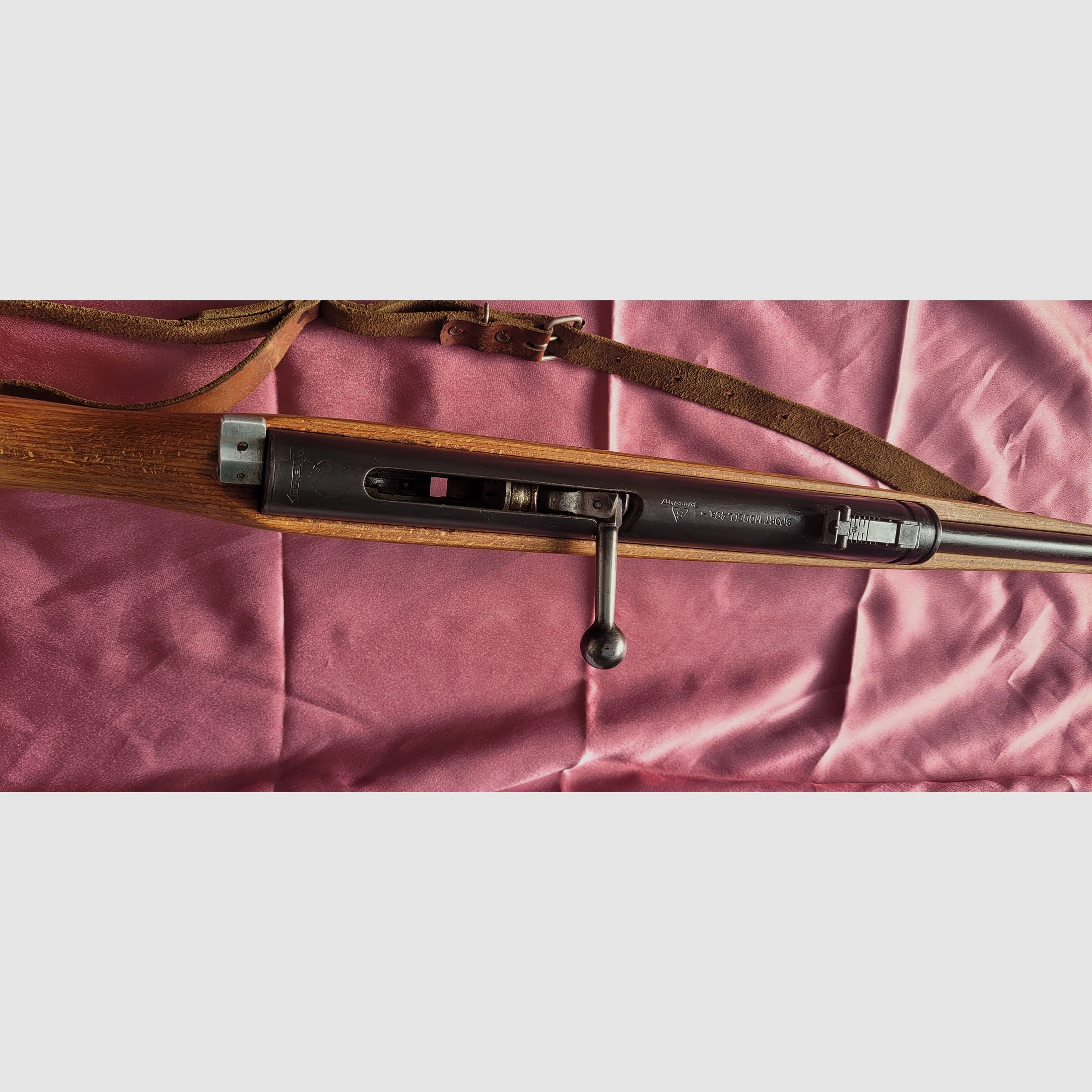 For sale air rifle with magazine, model Haenel 49a