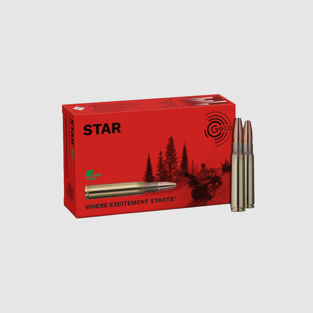 Geco 8×57 JS STAR 10,4g/160gr – 20er