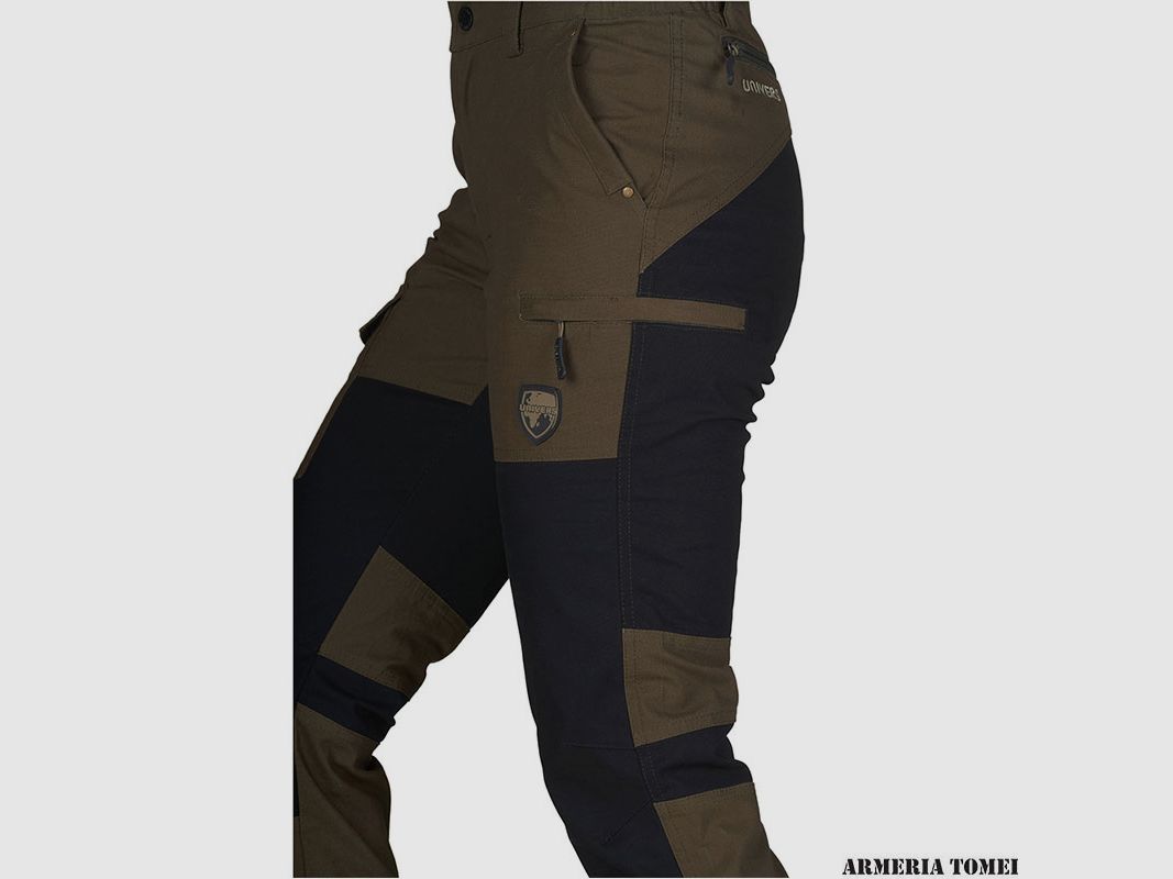 UNIVERS -WOMEN- ELASTICATED LEGEND PANTS GREEN/BLACK, image 5 of 6