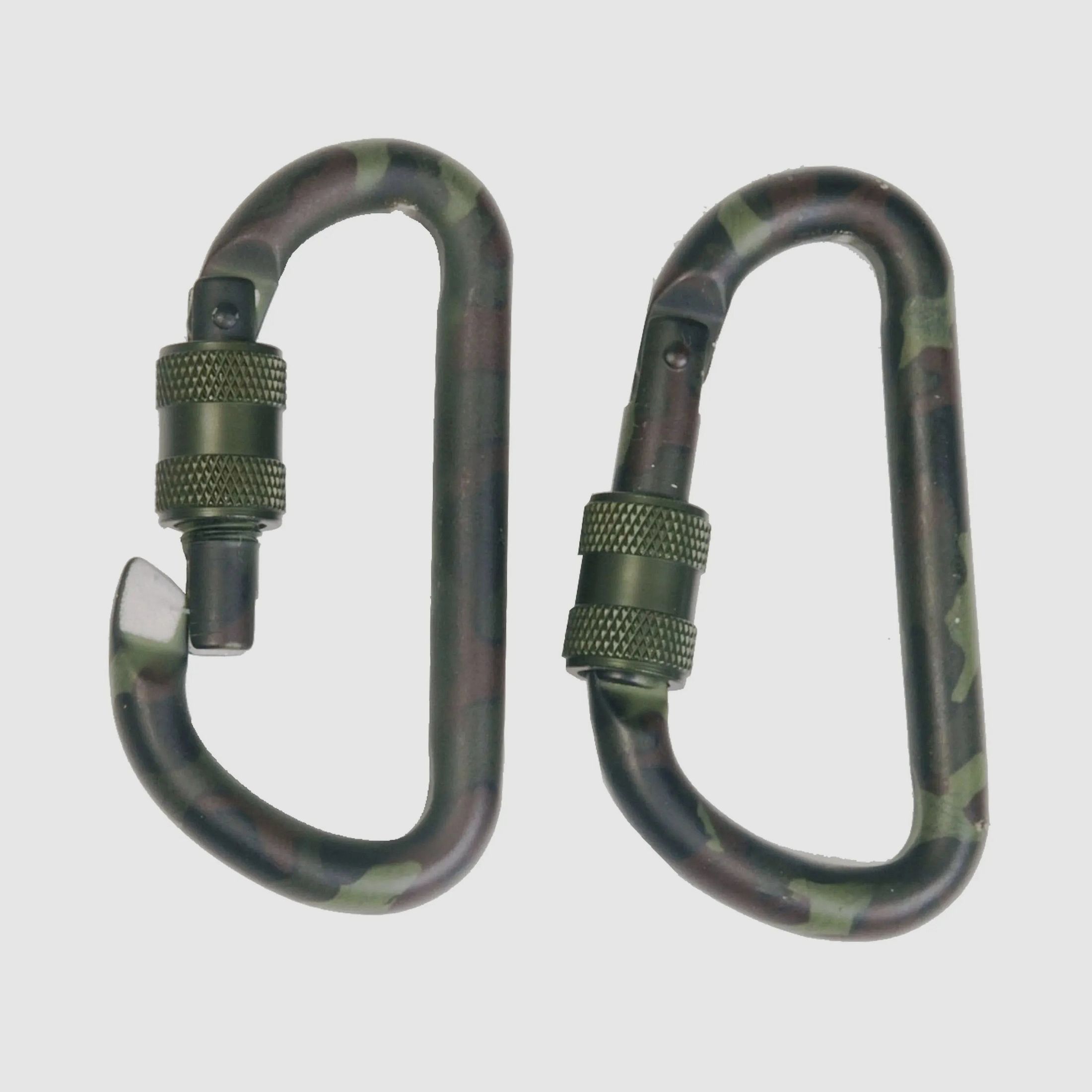 Mil-Tec Karabiner Schraubverschluss 2er Set