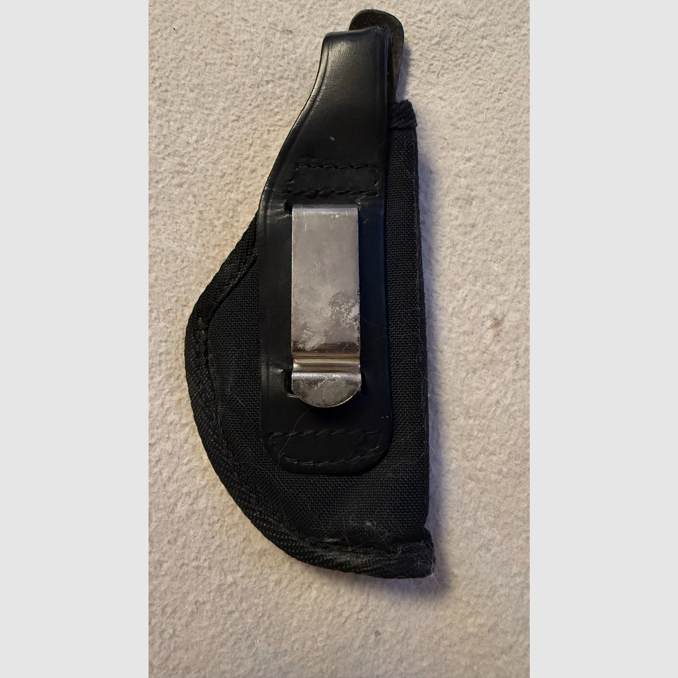 Polizei Holster IWB Nylon schwarz für Kurzwaffen - unauffällig