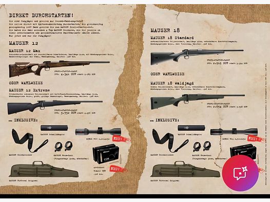 Pacchetto Mauser Jungjäger
