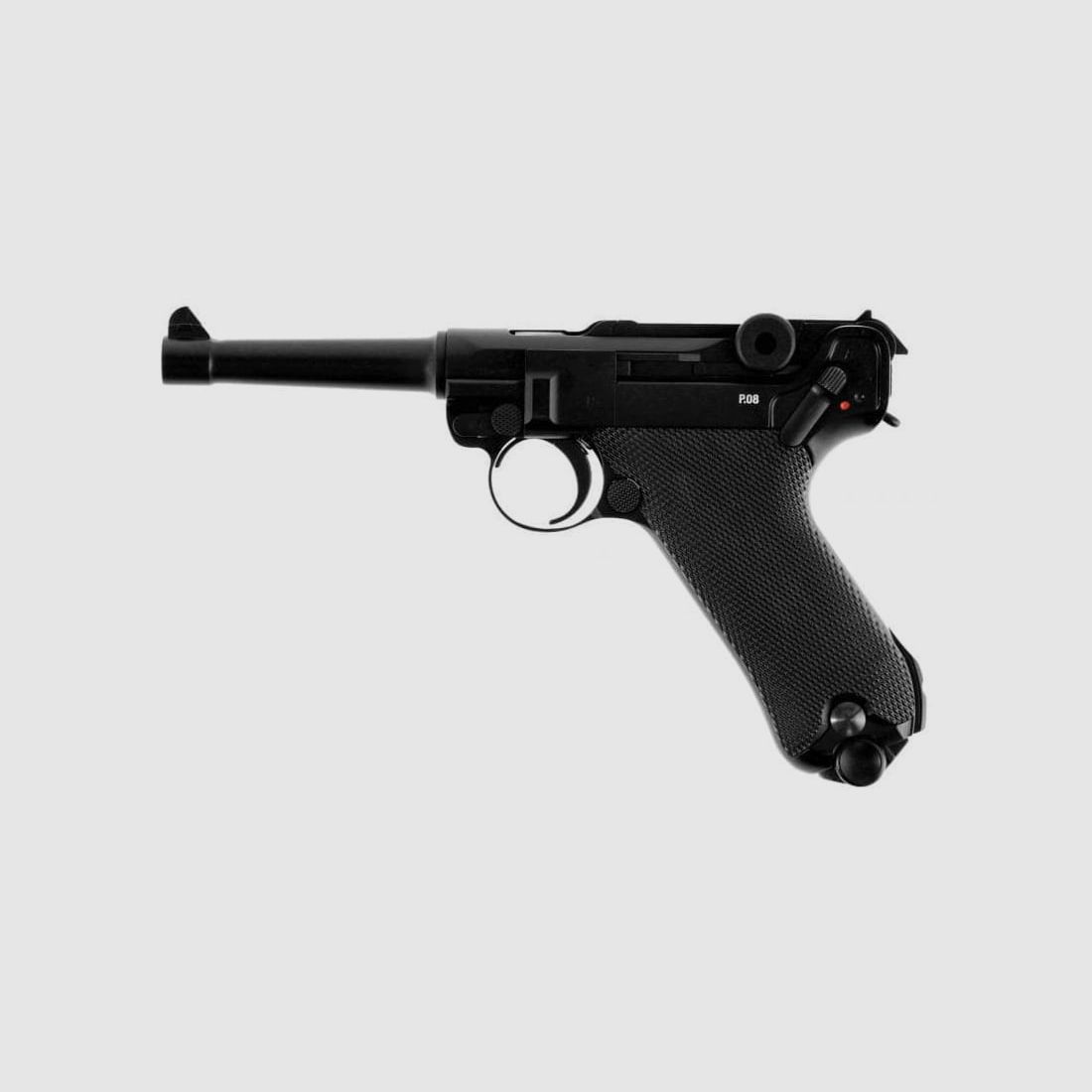 Pistola de aire comprimido P08 Parabellum Blow-Back 4,5 mm, imagen 1 de 10