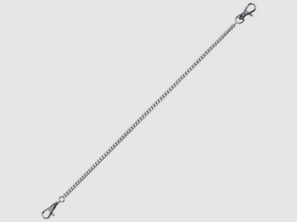 Zakmesketting chroom 45cm