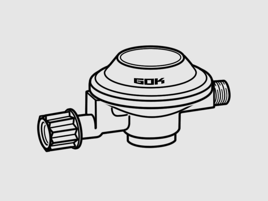 Régulateur de basse pression pour cartouches de gaz, image 3 sur 3