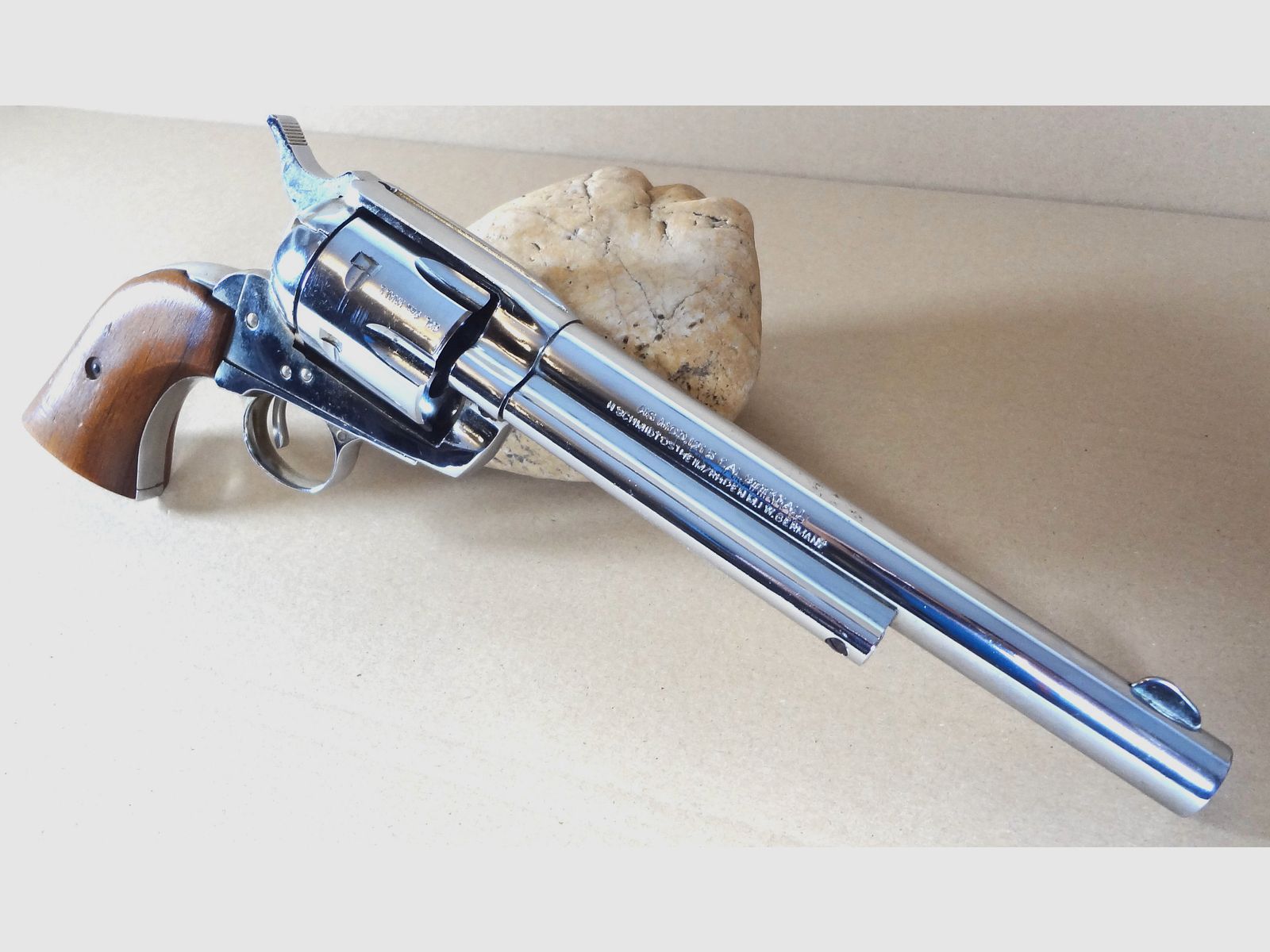 H. Schmidt, Model 121B Texas Scout Peacemaker, in caliber 9mm blank.