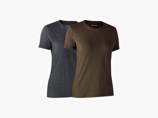 Lot of 2 Deerhunter Basic T-shirts Women T38