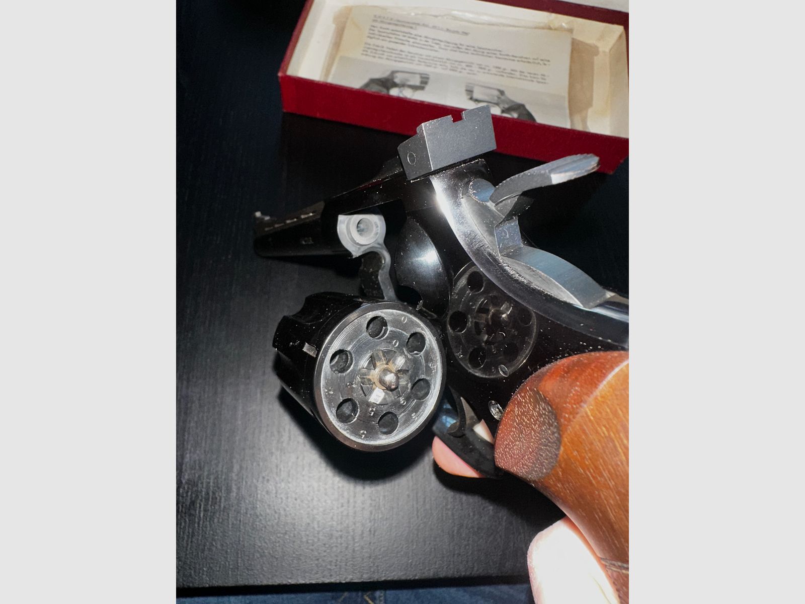 NEUF | Revolver Korth KK avec réglage de la détente Chasseur sportif dans l'emballage d'origine