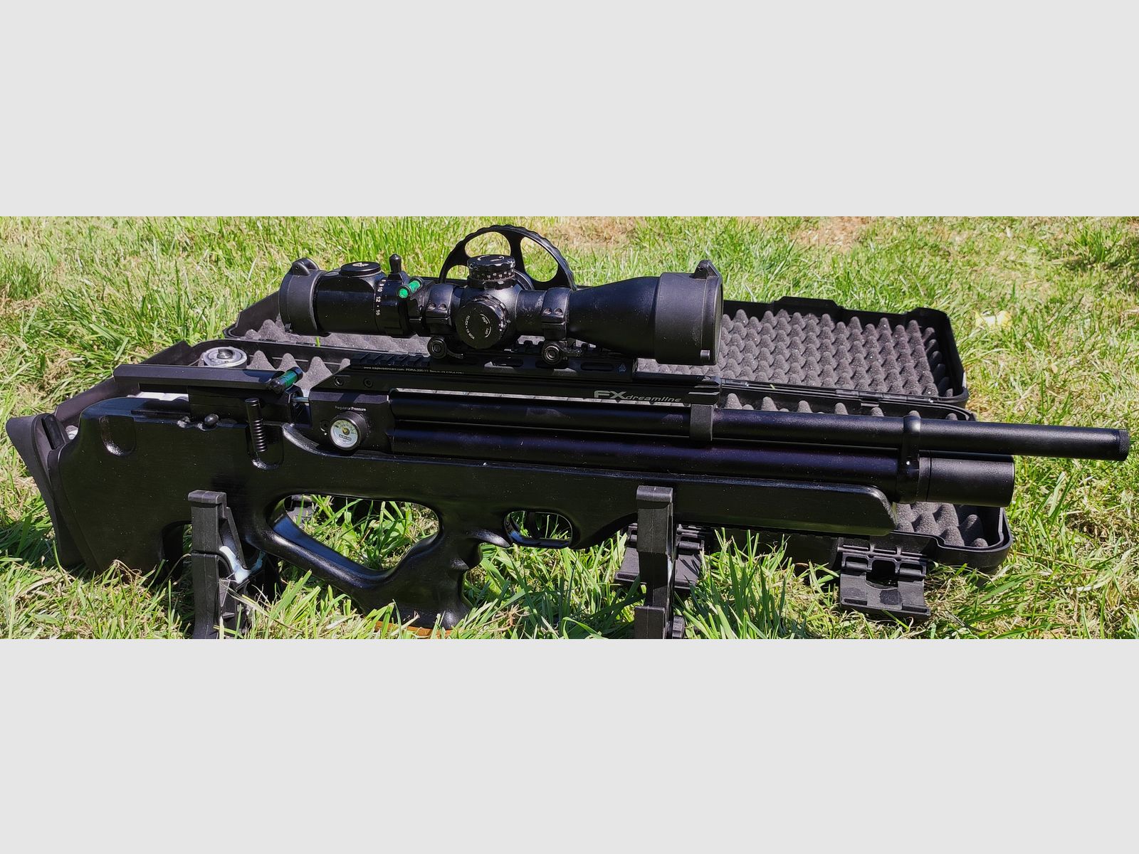 FX Dreamline Bullpup avec crosse en bois fabrication sur mesure 4,5mm