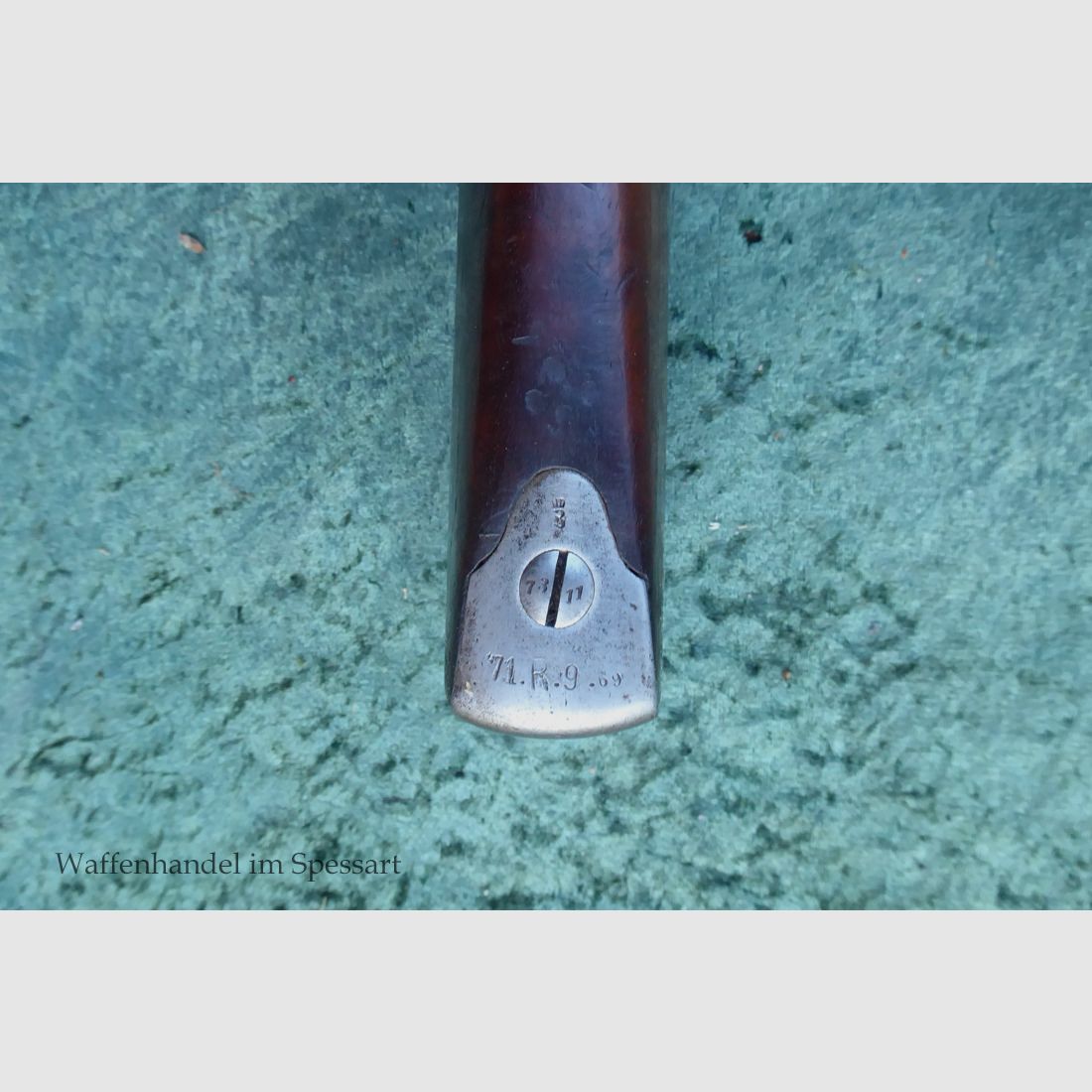 aguja de encendido fusil de infantería Mod.1862, Spandau de 1867.