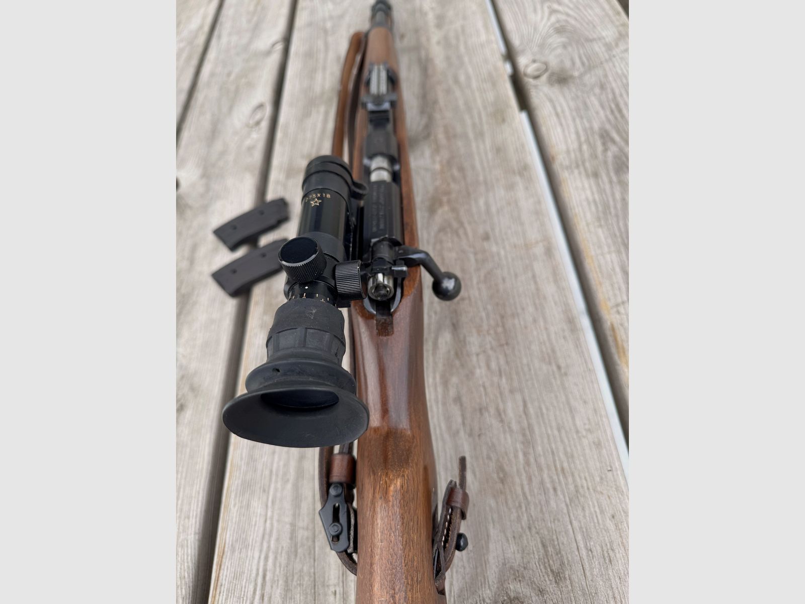 K98 Sniper Wehrsportgewehr replica in .22lfB met accessoires