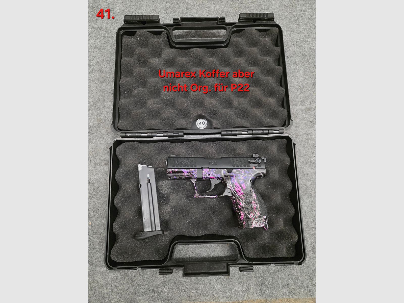 Walther P22 Muddy Girl Kaliber 9mm PAK Schreckschuss SRS