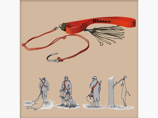 Wildbergegurt Blaser m.Metalldrehwirbel orange