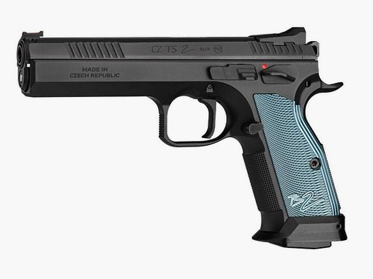 Halbautomatische Pistole CZ TS 2 blue aus Sonderposten für die USA