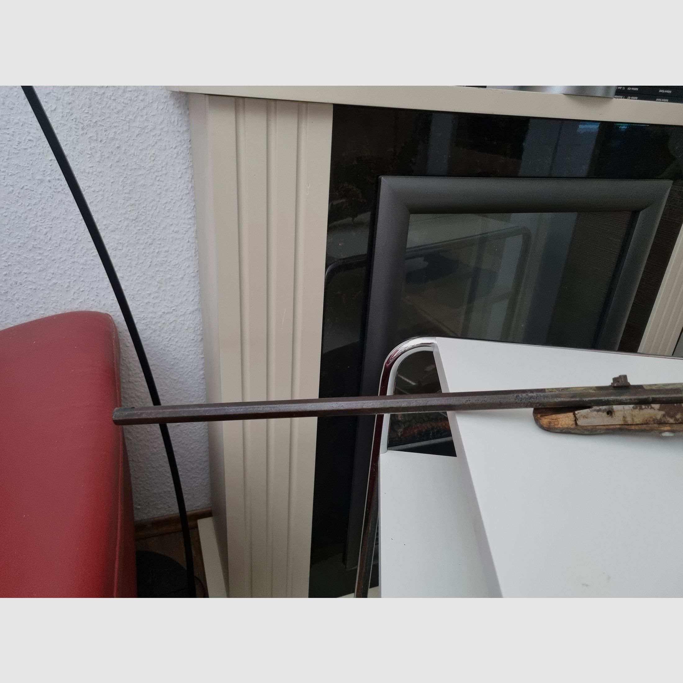 Antique air rifle presumably Oscar Wills