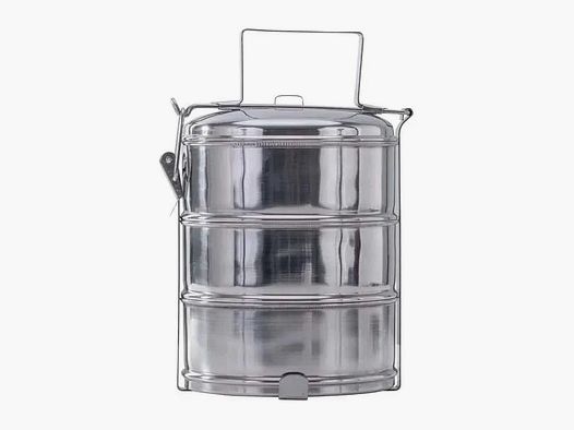 Fox Outdoor Fox Outdoor Speisebehälter 3-teilig silberfarben
